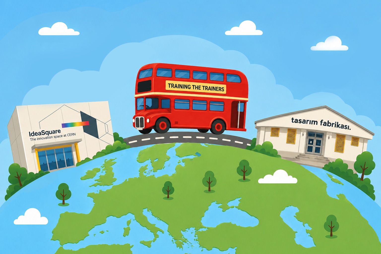 Train the Trainers workshop at CERN IdeaSquare